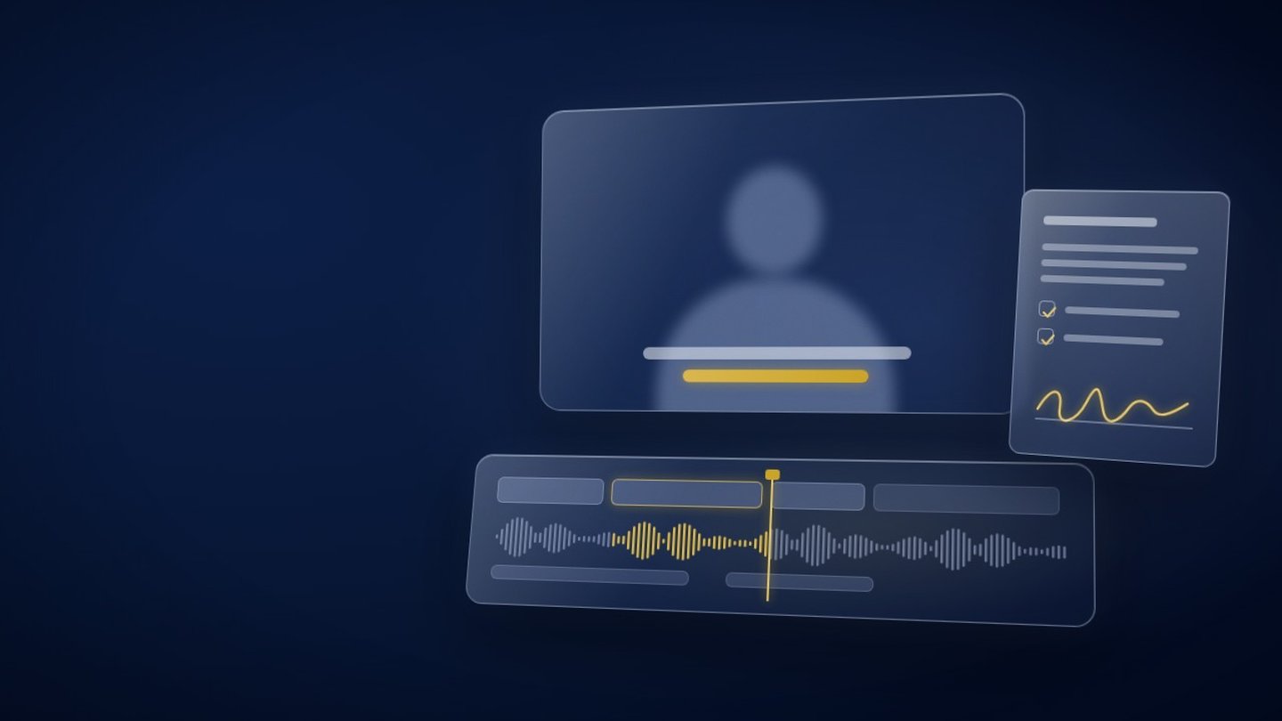 Kundenstimme als Video: Schnitt einer vorhandenen Aufnahme mit Untertiteln, daneben die unterschriebene Einwilligung
